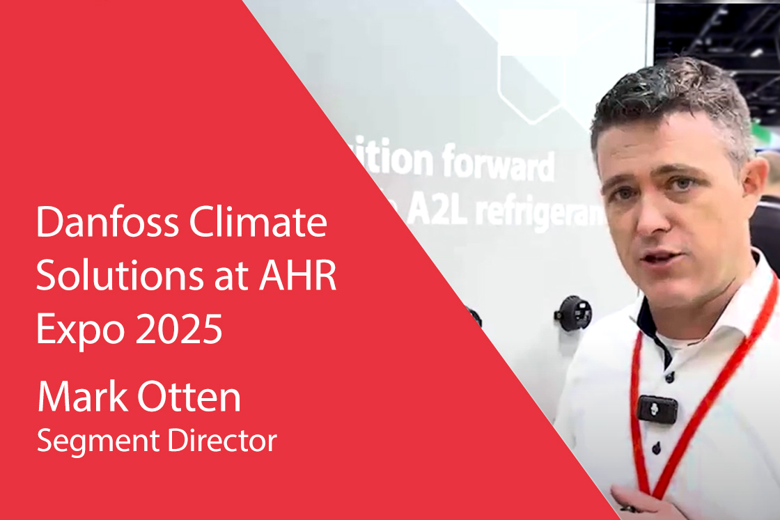 Mark Otten with Danfoss Climate Solutions on new A2L gas sensors