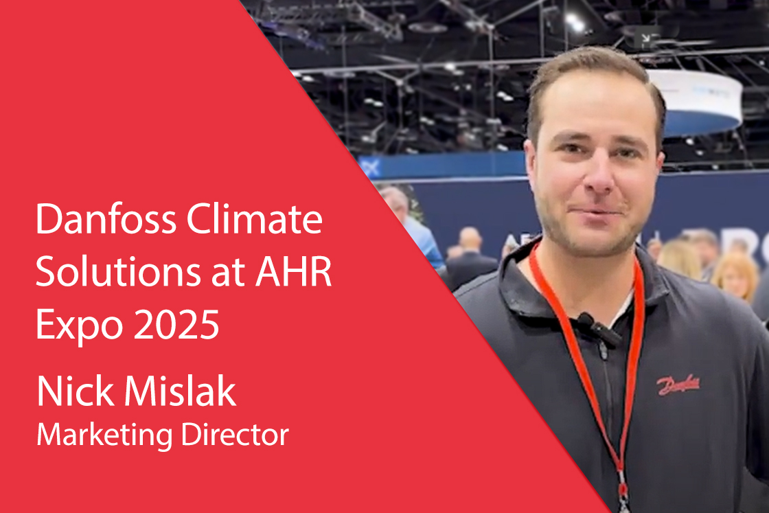 Nick Mislak with Danfoss Climate Solutions on VZH with vapor injection for cold climates
