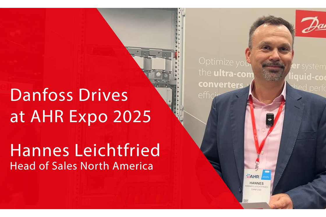 Hannes Leichtfried with Danfoss Drives on North America Market & Challenges
