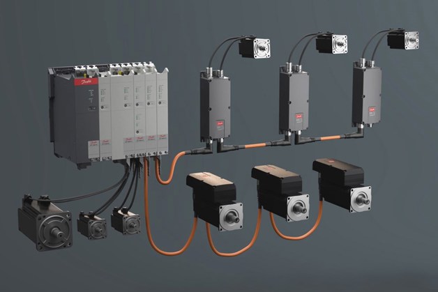 Flexible servo drive concept