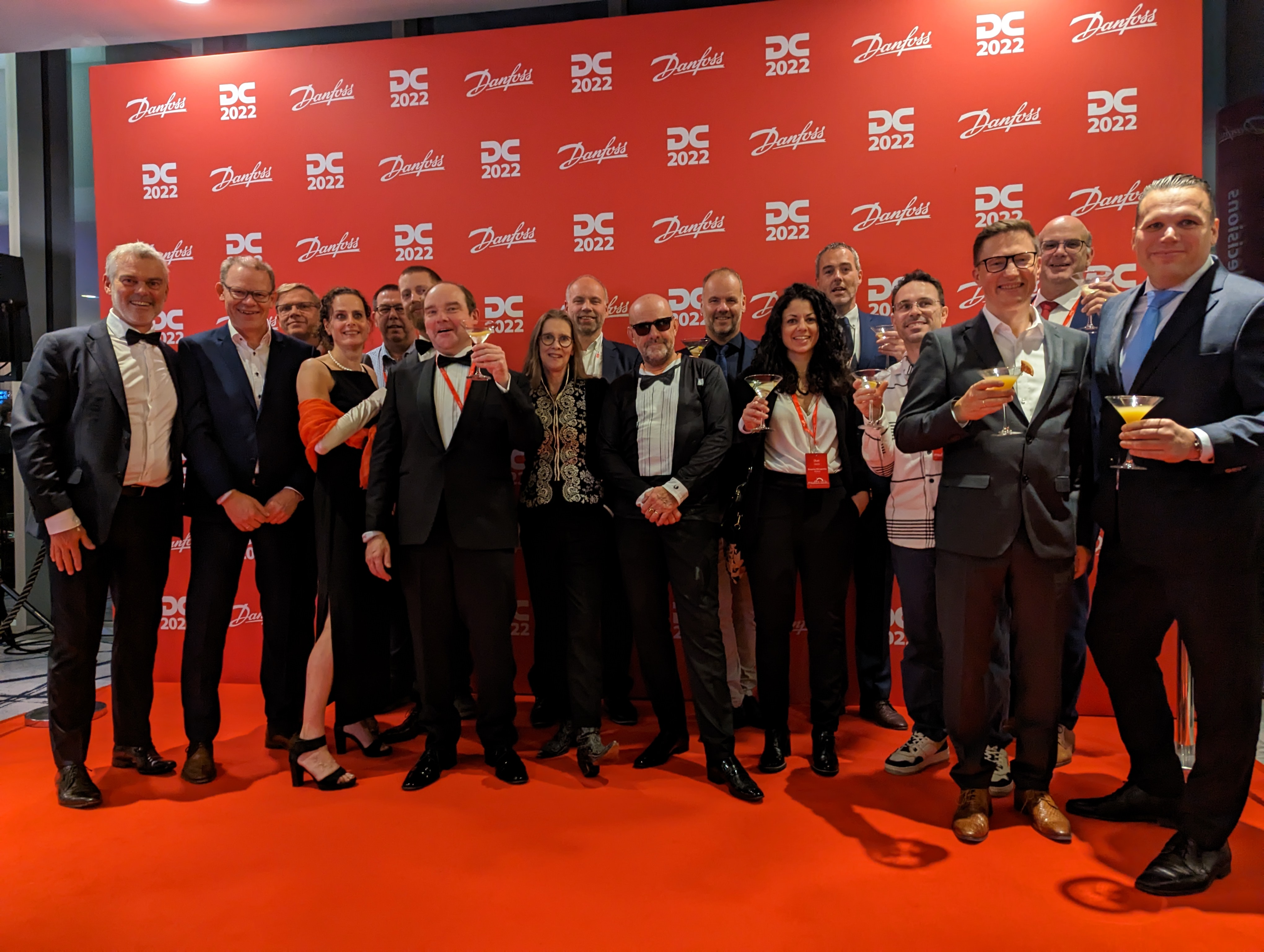DC22 - de Danfoss Drives Conference 2022 in Londen - met team Danfoss Drives Benelux