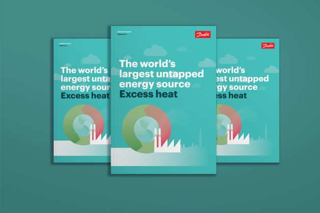 Whitepaper von Danfoss zum Thema Abwärme als größte ungenutzte Energiequelle zum kostenlosen Download
