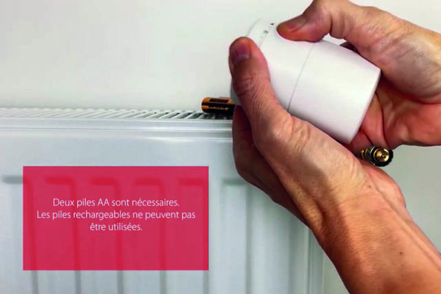 Danfoss Ally™ : remplacer les piles ?