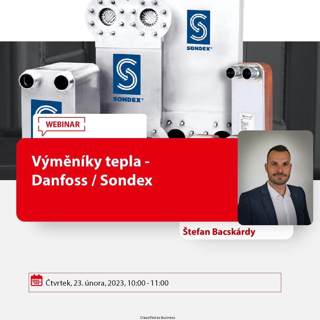 Výměníky tepla Danfoss/Sondex