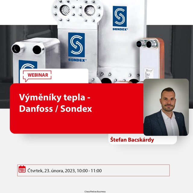 Výměníky tepla Danfoss/Sondex