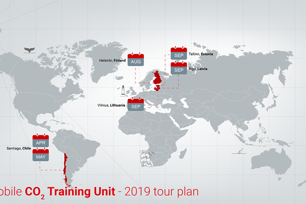 Unidade Móvel de Treinamento de CO₂