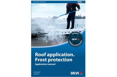 Application manual: Roof frost protection system