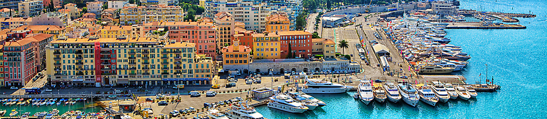 Hotel along a coastline