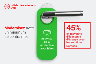Hôtels : les solutions CVC - Danfoss