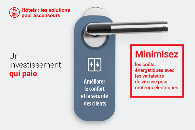 Hôtels : les solutions pour ascenseurs - Danfoss