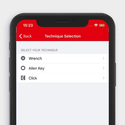 Installer App TRSZ Szenzor Csere