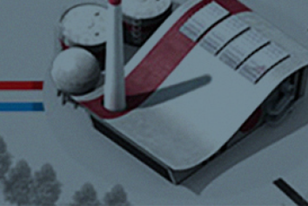 Fuente de energía y red de transporte