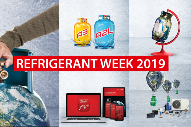 Collage of images to promote Refrigerant Week 2019