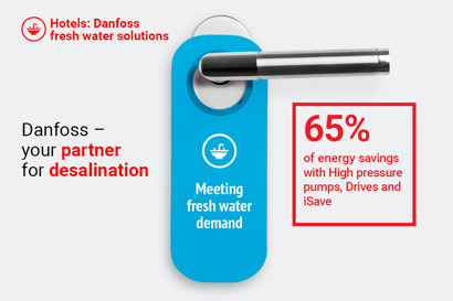 Hotels: solutions d’eau douce Danfoss