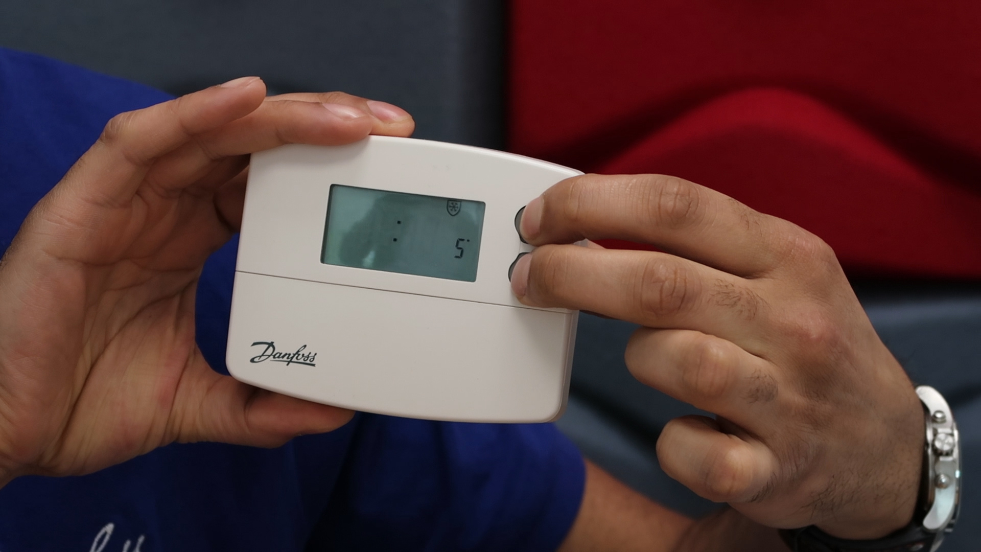 Changing the TP range from thermostat to programme