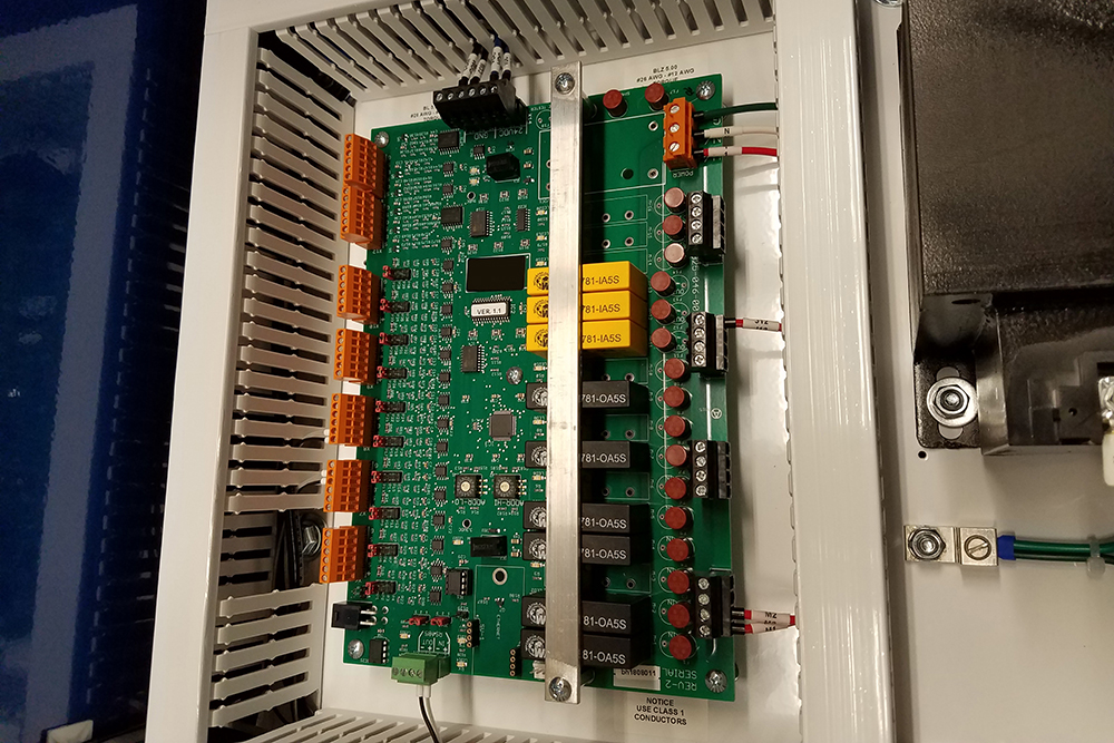 Photo of a microprocessor control