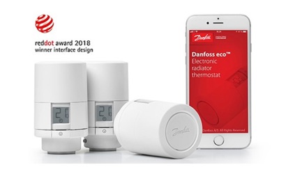 Programovateľná termostatická hlavica Danfoss ECO