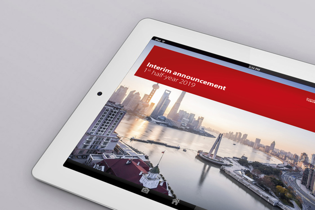 First half 2019: Strong performance in first half