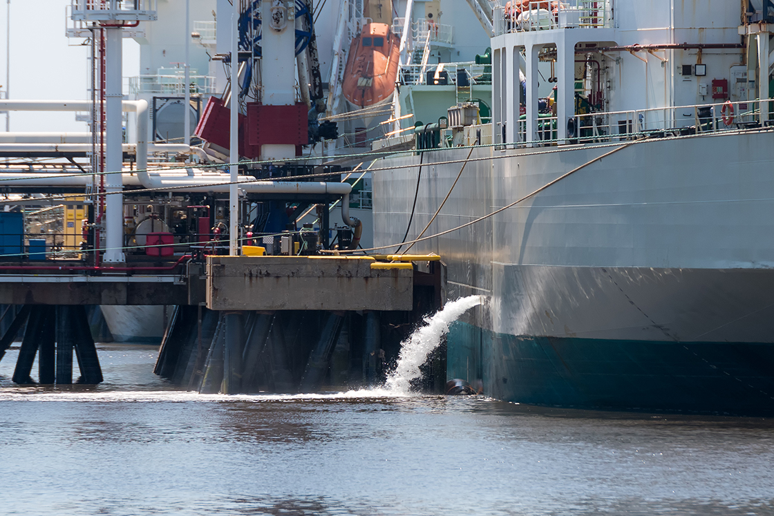 Techcross eliminates line blockages in Ballast water treatment systems