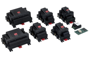 Photo of the AK-CM communication module family by Danfoss