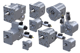 Aluminum gear motors including fan drives