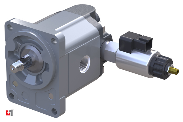Aluminum fan drive motor Gr 2