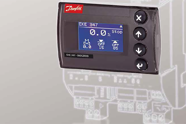 Controlador de nivel de líquido EKE 347 de Danfoss