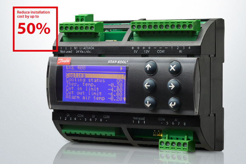 Evaporator controller for industrial and heavy commercial refrigeration