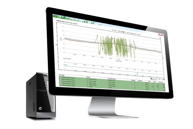 Gestión empresarial AK-EM 800 de Danfoss