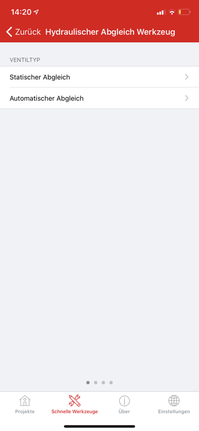 Danfoss-App für Installateure Tool zur Strangregulierung