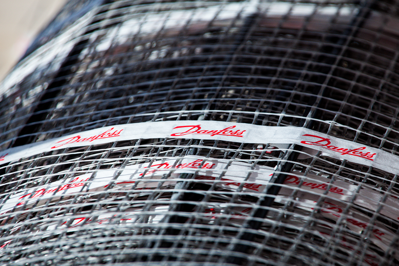 Danfoss ecinfracable plancher chauffant électrique zoom