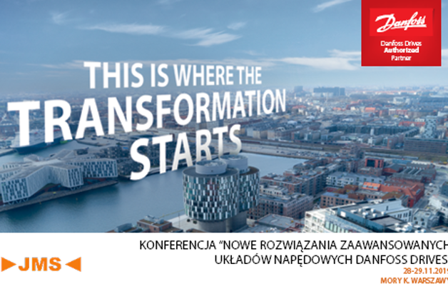 Danfoss Drives i JMS po raz kolejny wspólnie mówią o zaawansowanych rozwiązaniach napędowych