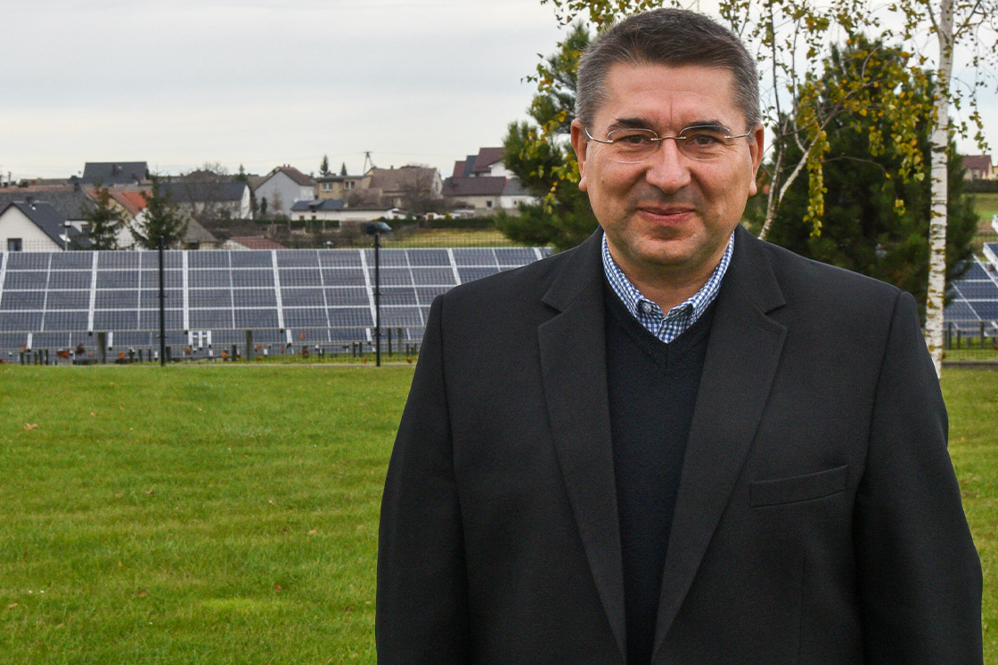 Solar panels, Zygfryd Glaeser, Kneipp-Institute