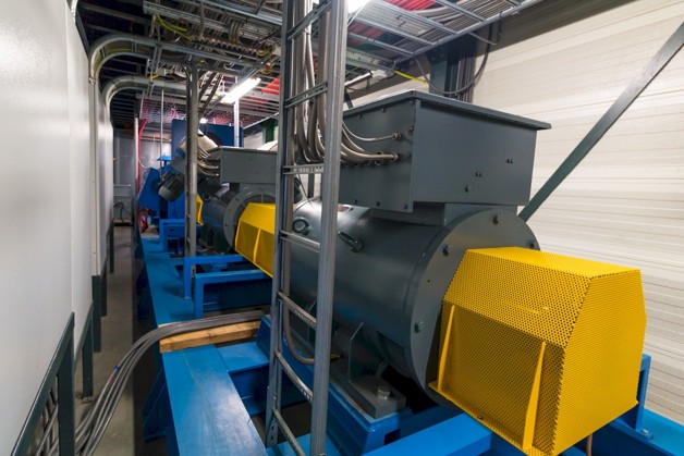 Krachtige motoren in testomgeving Danfoss Drives ADC