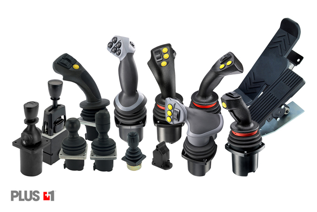 PLUS+1®-Joysticks und -Fußpedale