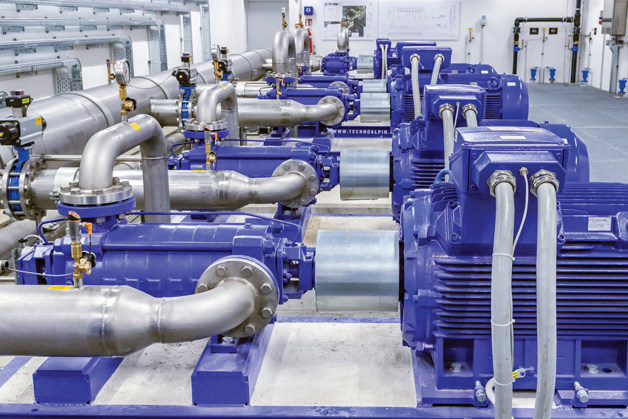 Perfekt snö när och där det behövs