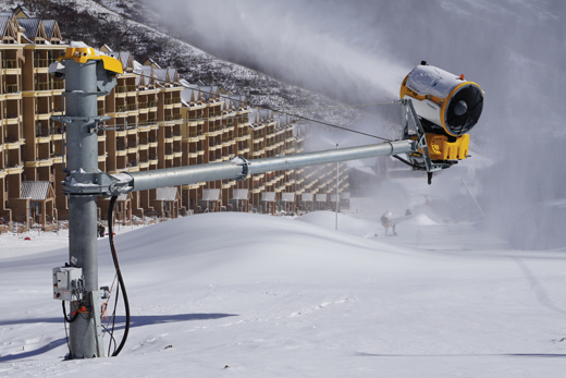 Perfekter Schnee für Olympia 2022 in Peking