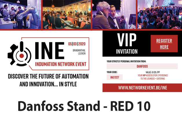 Danfoss Drives, aanwezig op INE