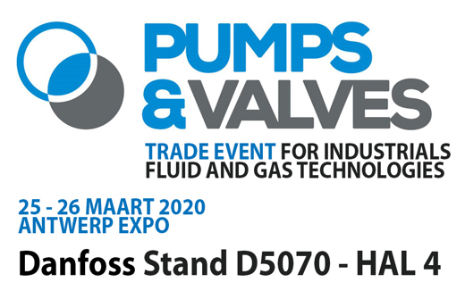 Danfoss Drives aanwezig op Pumps & Valves