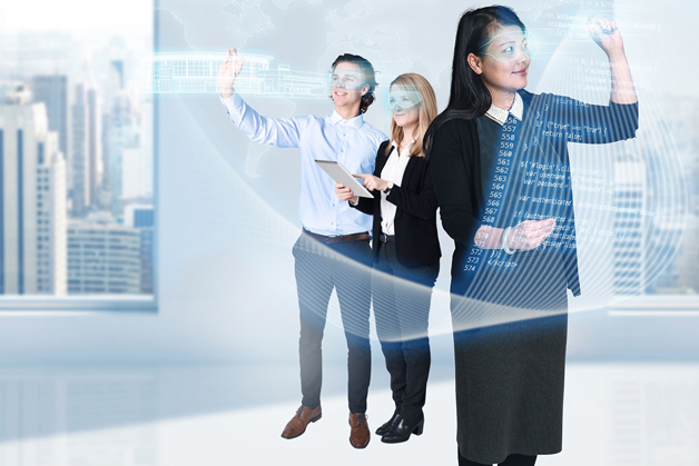 Employees with x-ray