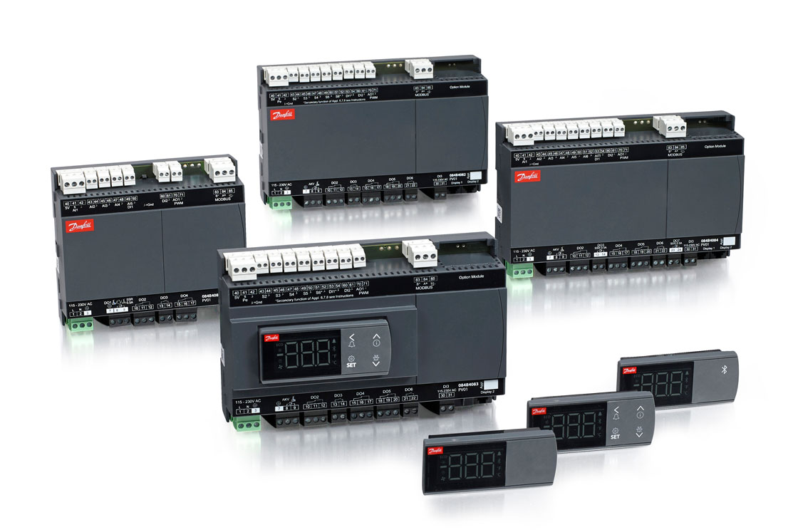 Plataforma de controladores AK-CC55 - Danfoss