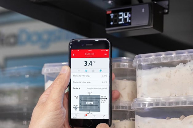 Застосунок AK-CC55 Connect - Супермаркет - Danfoss