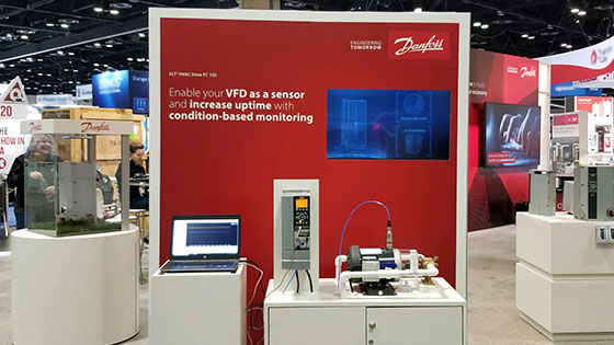 Danfoss booth at AHR 2020
