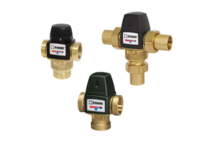 Thermostatic mixing valves