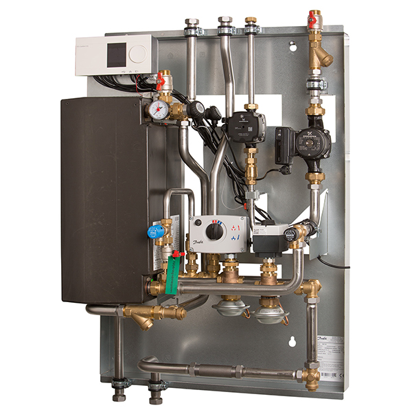 Fjärrvärmecentraler för flerfamiljshus