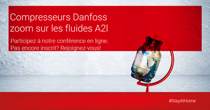 La gamme Danfoss Compressor se concentre sur les réfrigérants A2l