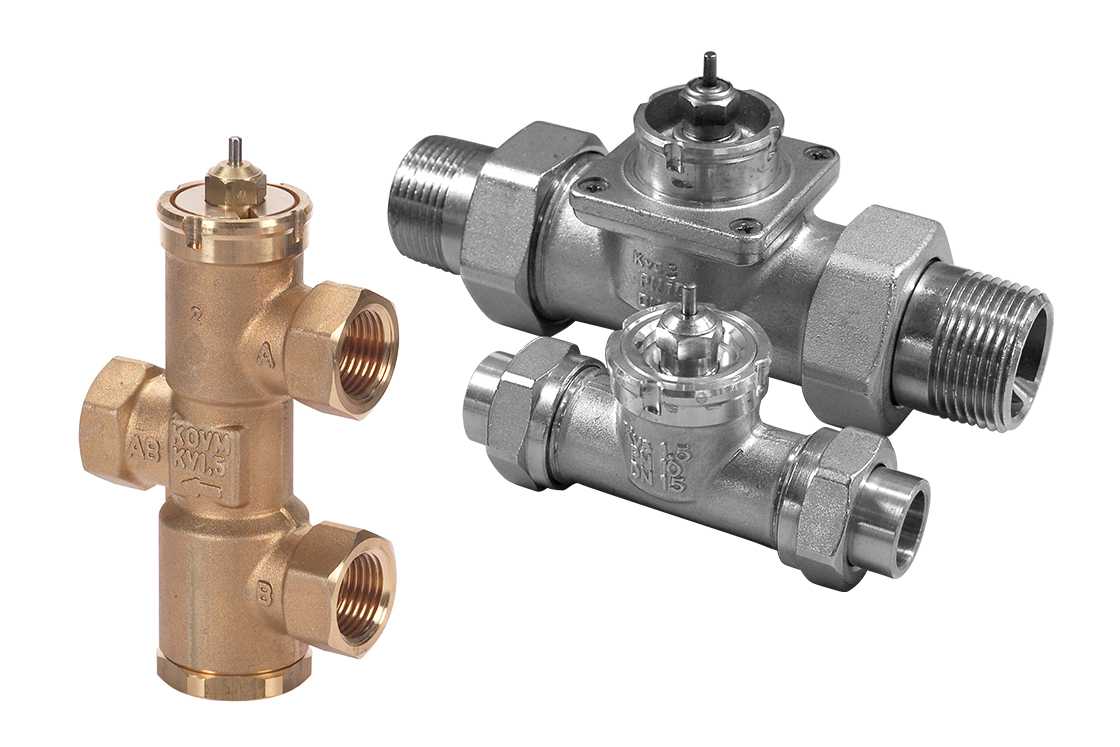Valves for selfacting temperature controllers Danfoss