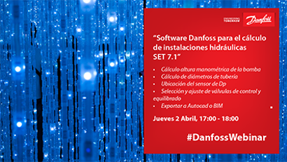 Software Danfoss para el cálculo de instalaciones hidráulicas SET 7.1