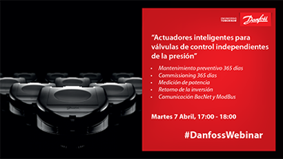 Actuadores inteligentes para válvulas de control independientes de la presión