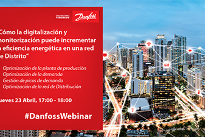 Cómo la digitalización y monitorización puede incrementar la eficiencia energética en una red de distrito